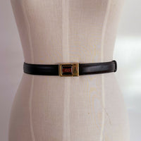 Chocolate Leather Belt