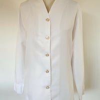 Vintage Table Eight Size 8 White Blouse