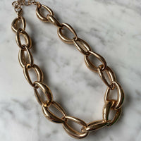 Chunky Gold-Tone Chain Necklace