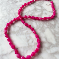 Pink Beaded Necklace