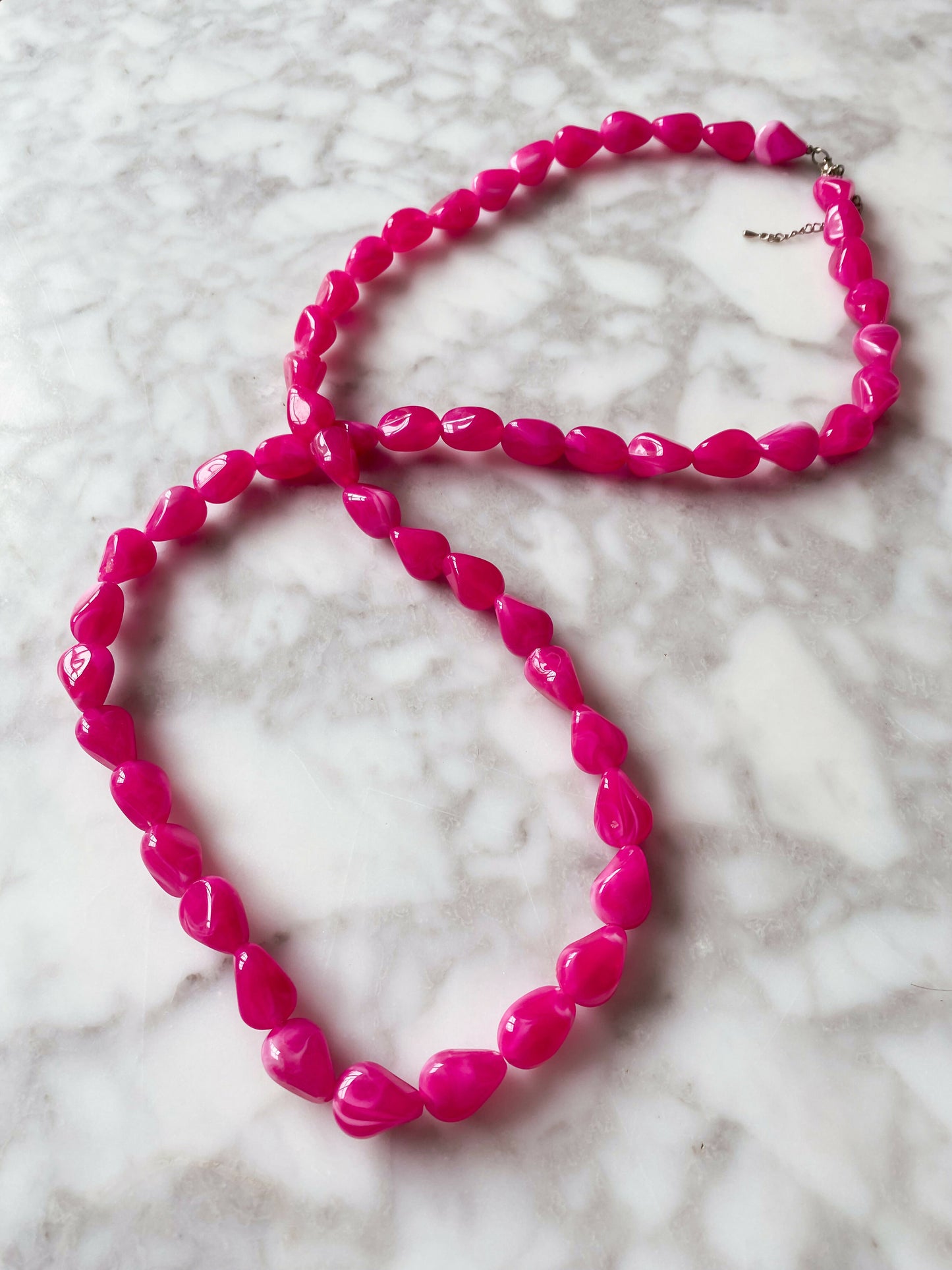 Pink Beaded Necklace