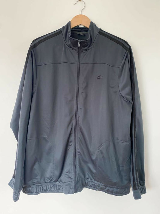 Men's charcoal starter jacket size XL