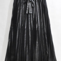 Portmans Black Pleated Skirt W/ Belt Ladies Various Sizes NEW