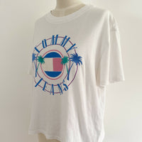 Tommy Jeans Size Medium Printed White T-Shirt