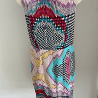 Kate Kosek + Gorman Size 6 Multicoloured Shift Dress