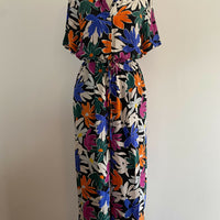 Women's Gorman Size 10 Floral-Print Jumpsuit