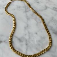 Gold-Tone Chain Necklace