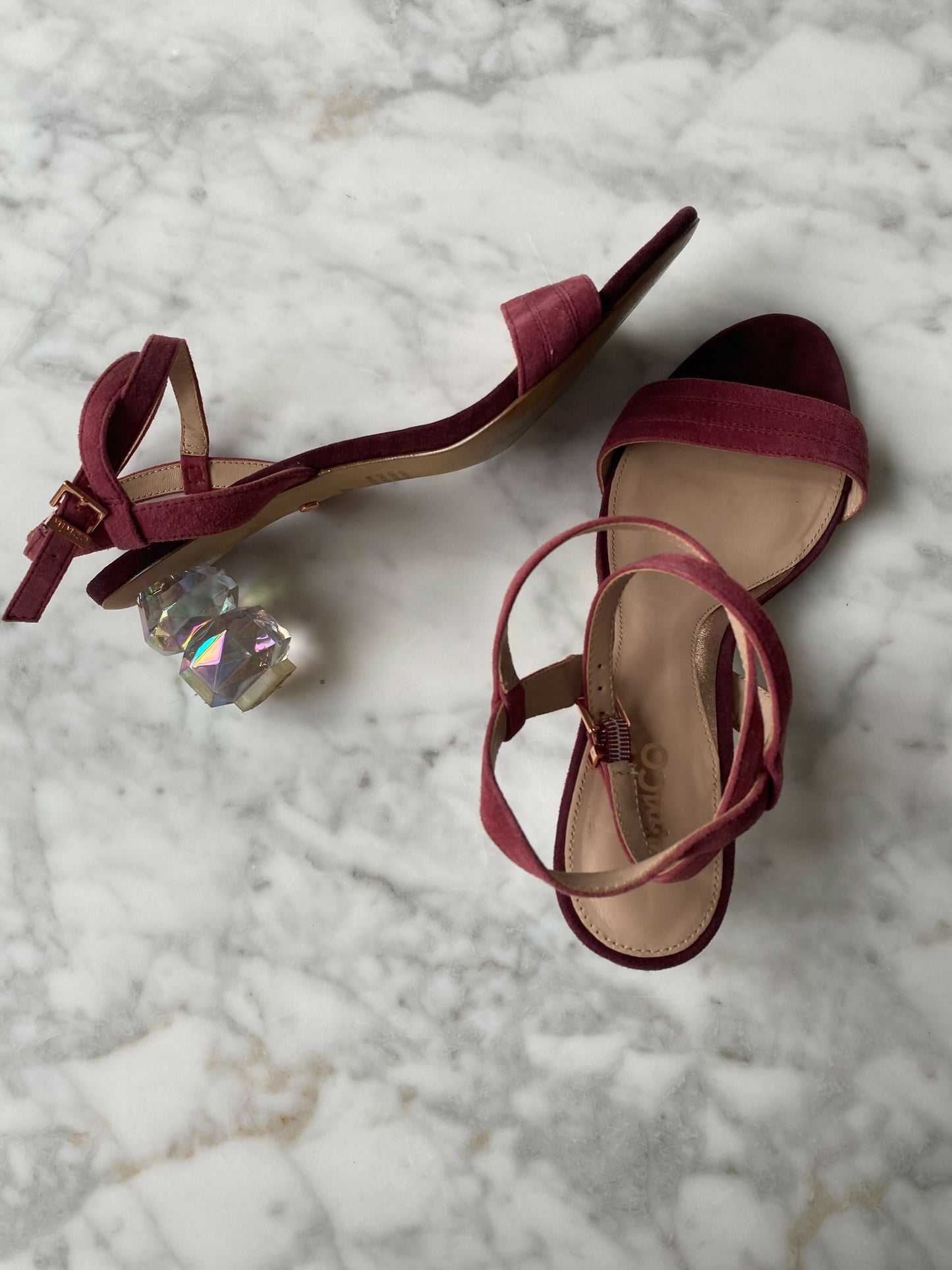Women's Mimco Lucid Size 40 Leather Sandals