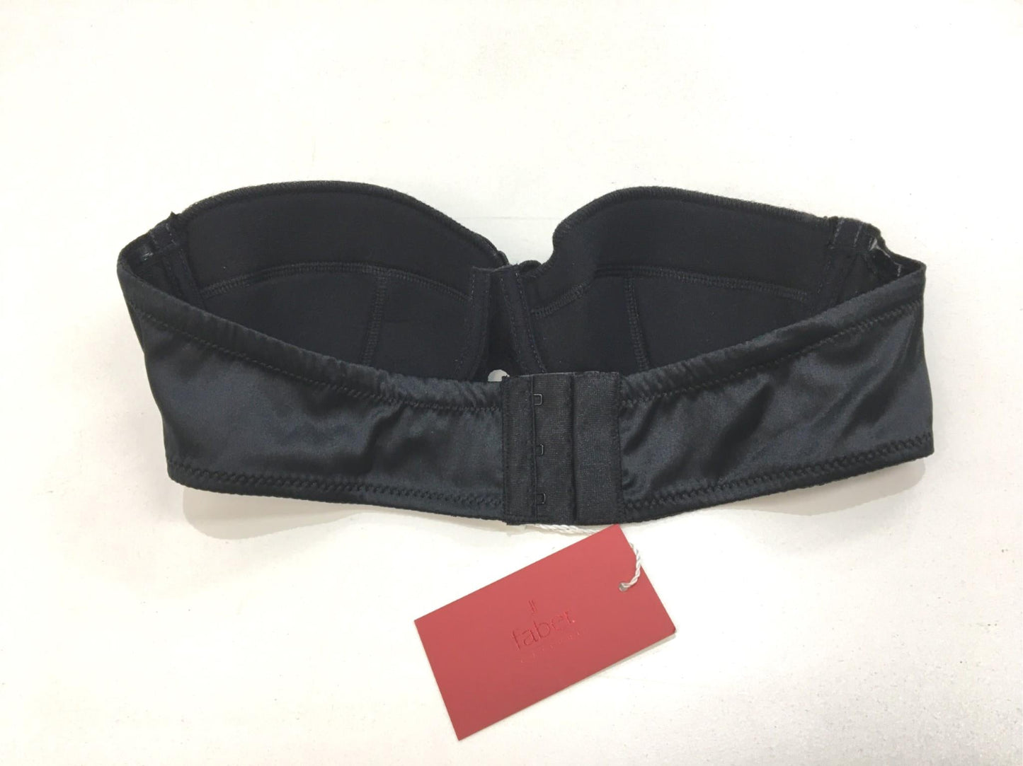 Faber Couture Manon Made in Italy Strapless Bra Black Underwire S/34b NEW