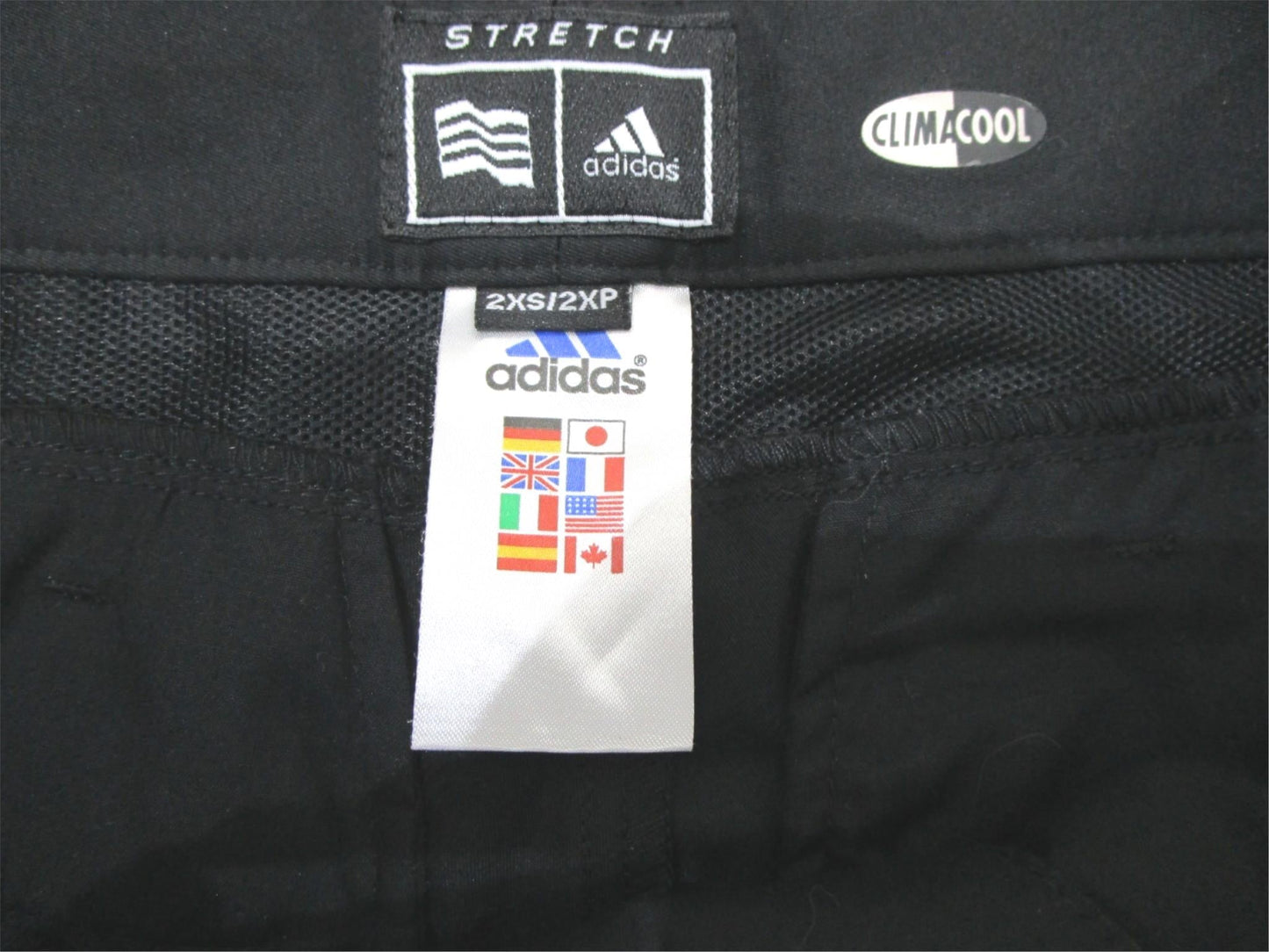 Adidas Black Climacool Active Stretch Ladies Shorts Size 2Xs/2Xp