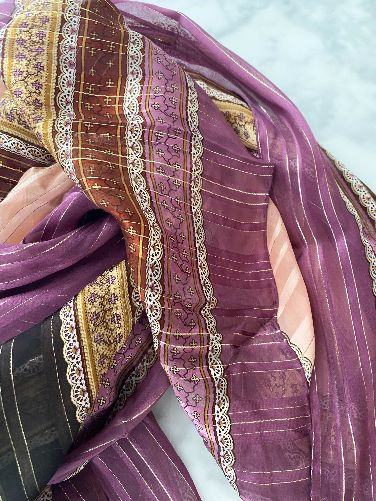 Valentino Multicoloured Printed Scarf