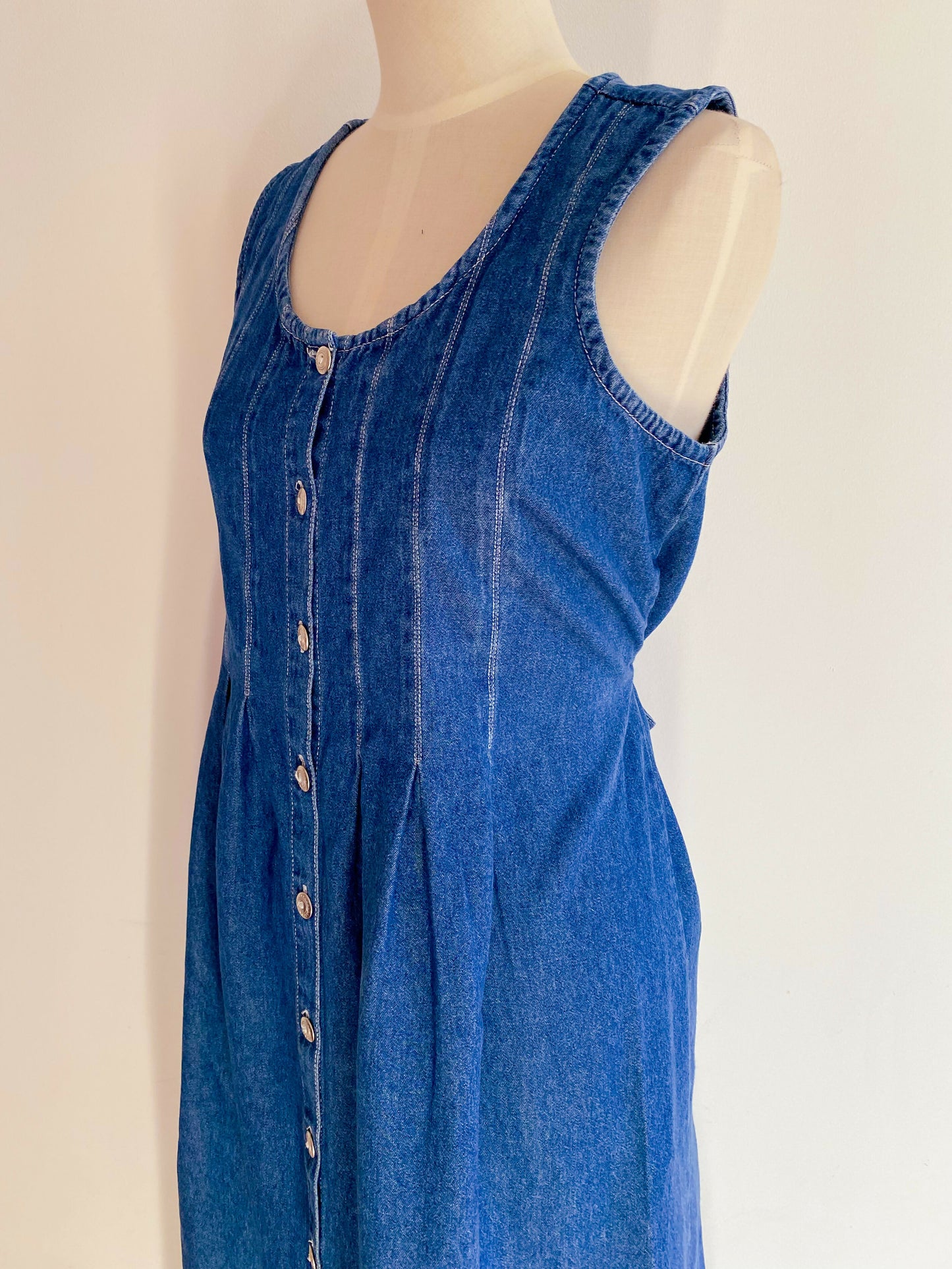 Size 12 Denim Midi Dress