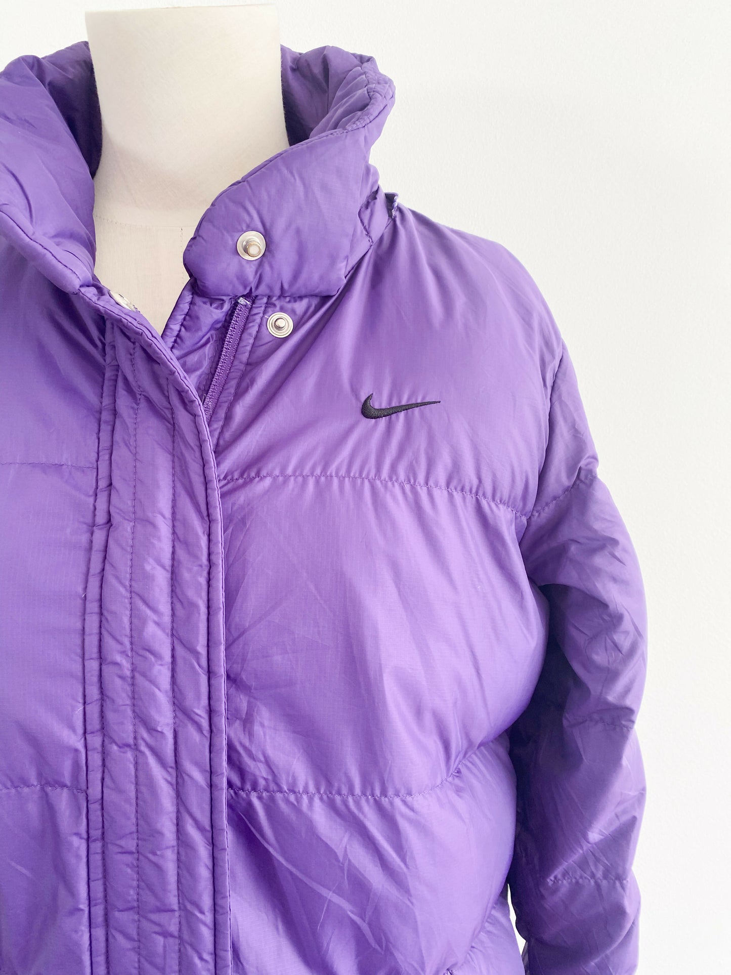 Nike Large Purple Padded Down Jacket