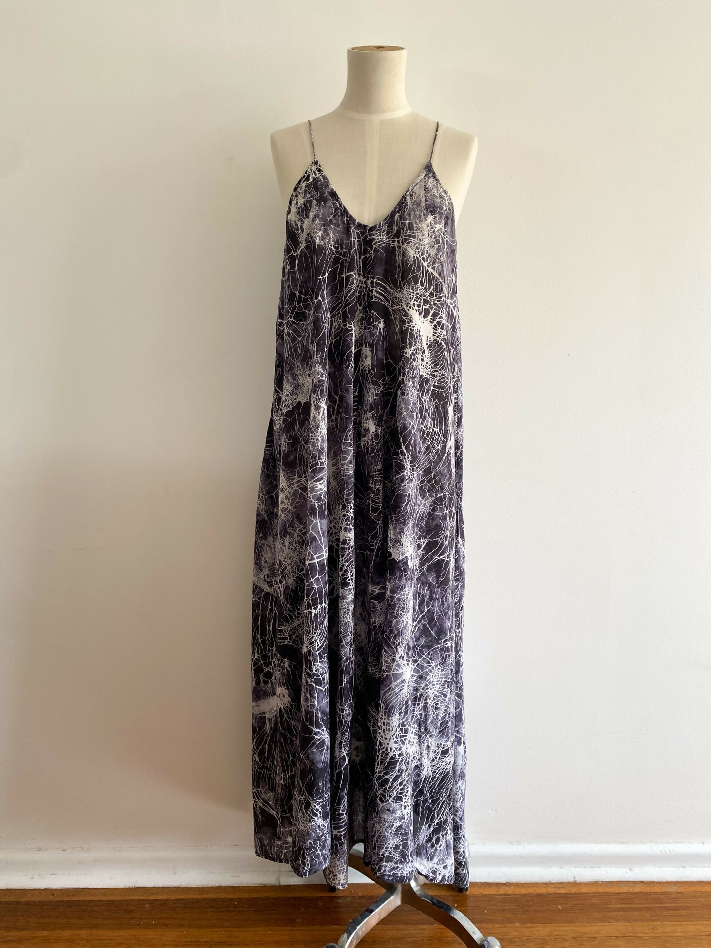Zimmermann Size 0 Printed Cotton Maxi Dress