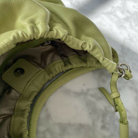 Milleni Green Leather Bag