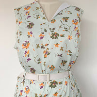 Collectif London UK 20 Belted Floral Midi Dress