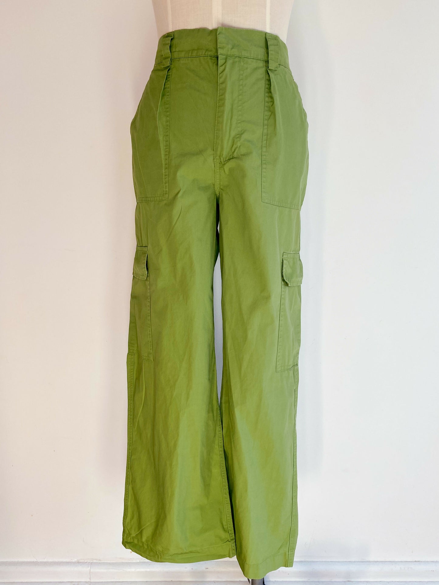 Cotton On Green Cotton Cargo Pants