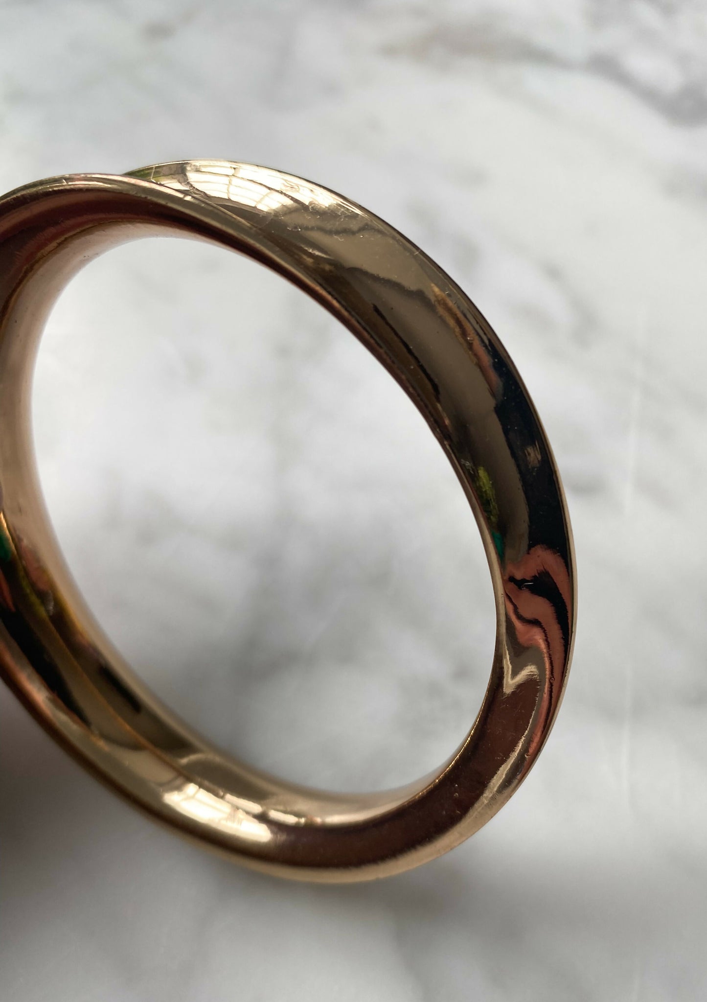 Gold-Tone Bangle