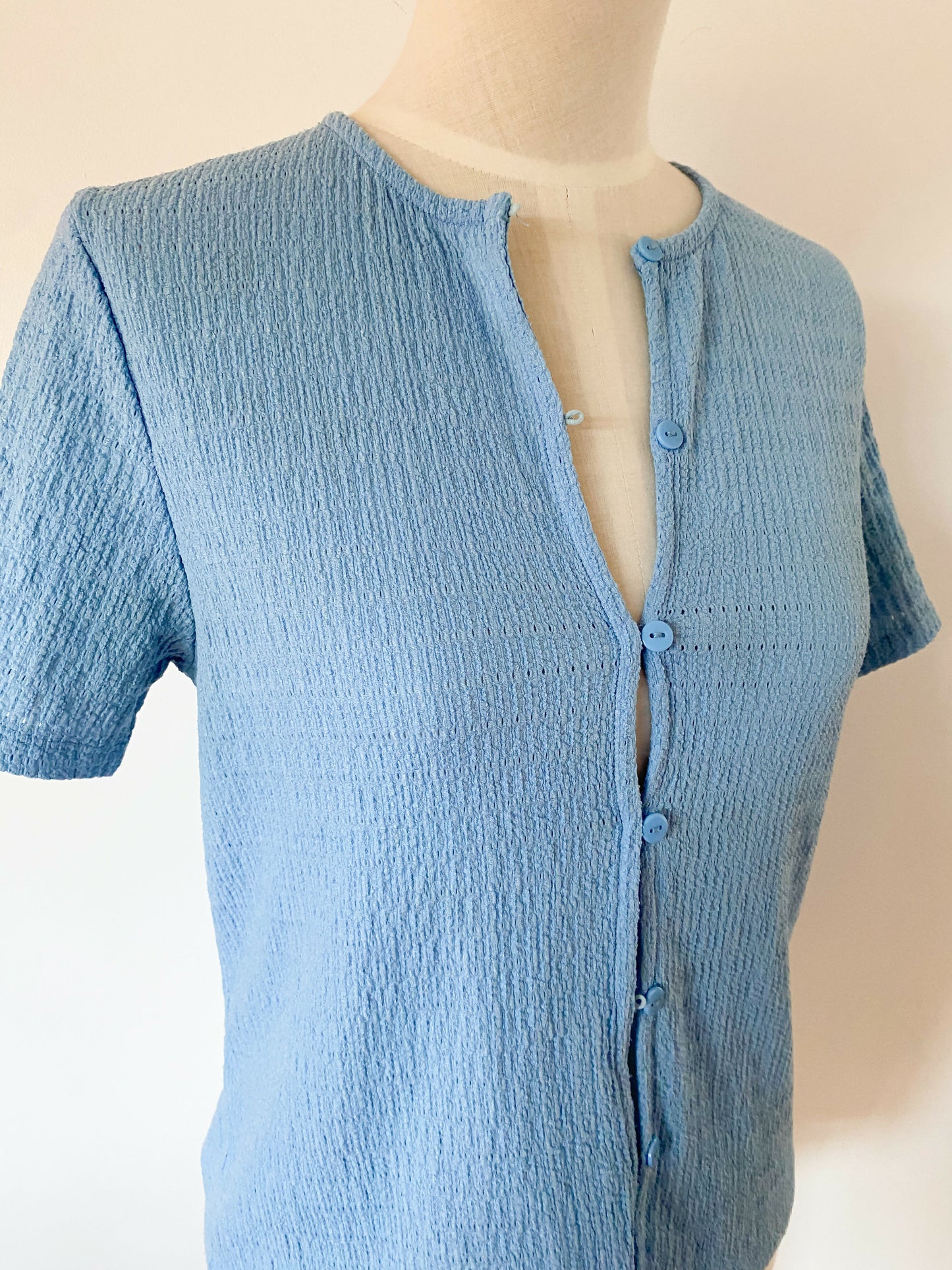MNG Size S Baby-Blue Top