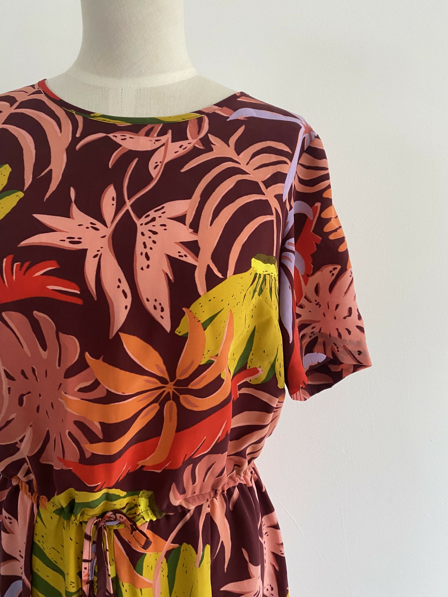 Women's Gorman Size 8 Fern-Print Jumpsuit