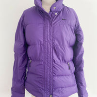 Nike Large Purple Padded Down Jacket