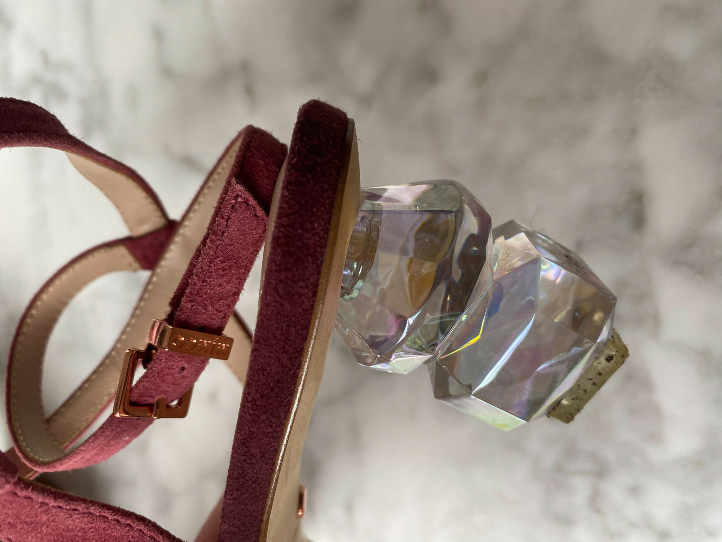 Women's Mimco Lucid Size 40 Leather Sandals