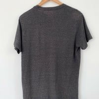 Men's Levi's Size M Dark-Grey Marle Cotton-Blend Print T-Shirt