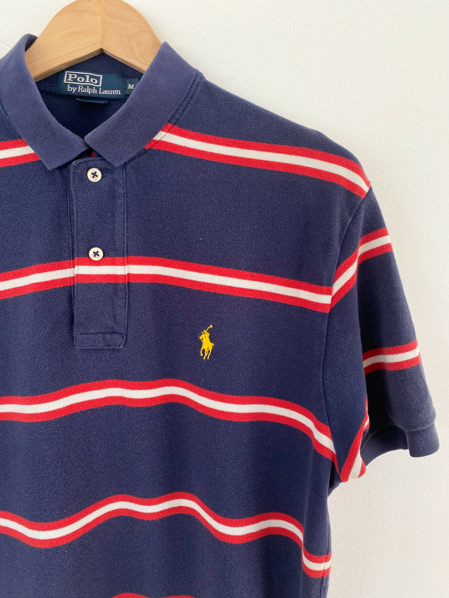 Men's Size M Polo Ralph Lauren Striped Cotton T-Shirt