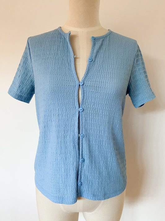 MNG Size S Baby-Blue Top