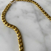 Gold-Tone Chain Necklace