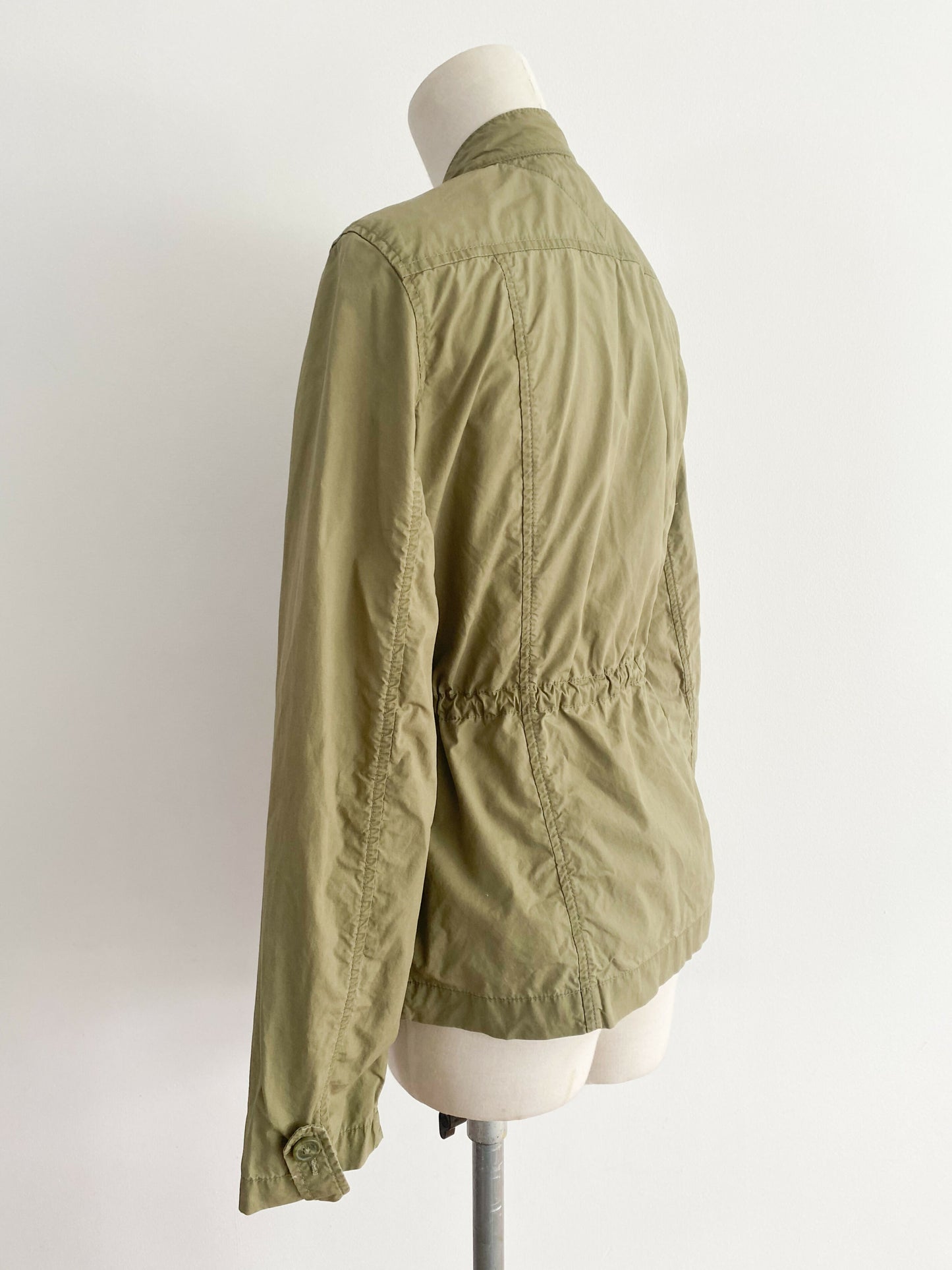 Tommy Hilfiger Small Army-Green Cotton Jacket