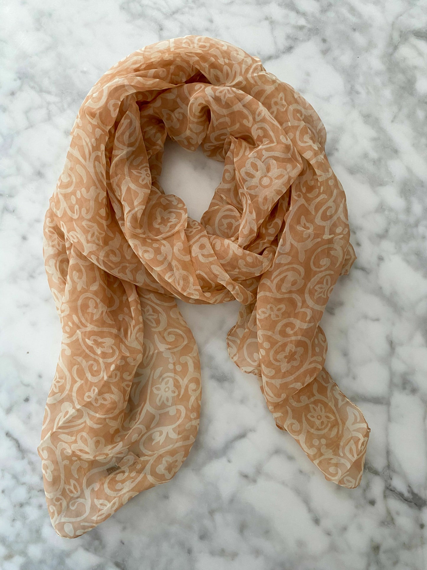 Giorgio Armani Printed Silk Scarf