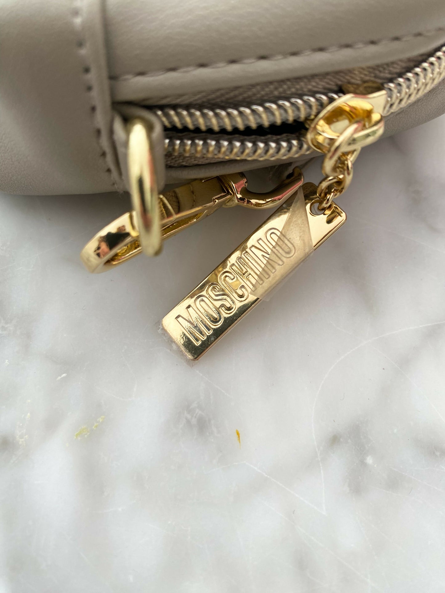 Moschino x China Airlines Faux Leather Travel Bag Clutch