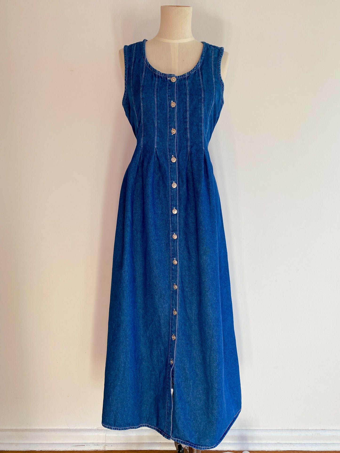 Size 12 Denim Midi Dress