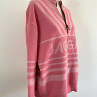 Women's Size M Jaggad Pink Knit Jumper