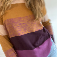 Women's Gorman Size 10 Striped Cotton Pullover