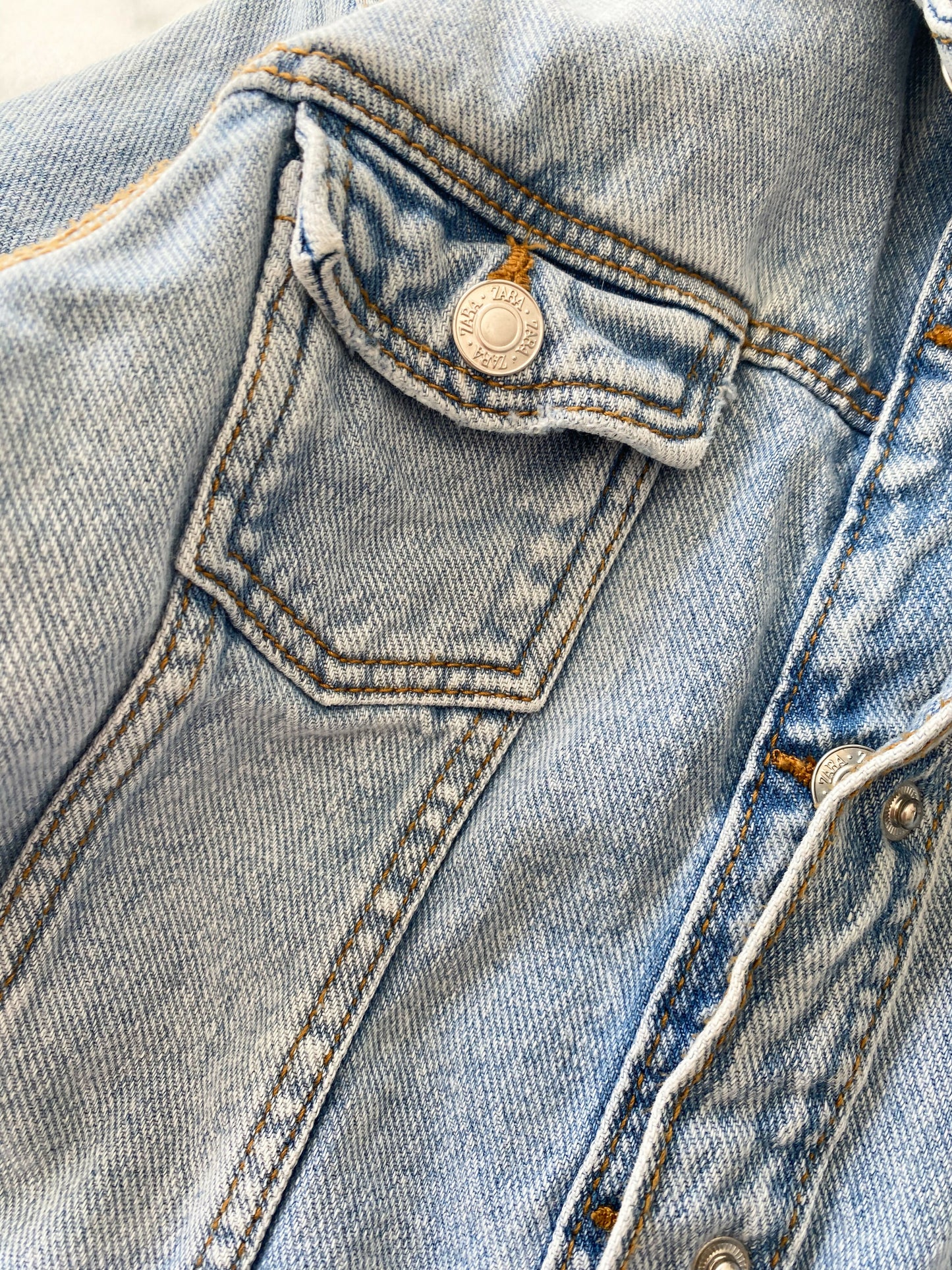 Kids' Zara Size 4-5 Cotton Denim Jacket