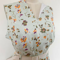 Collectif London UK 20 Belted Floral Midi Dress