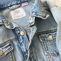 Kids' Zara Size 4-5 Cotton Denim Jacket