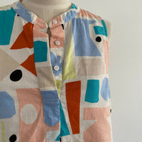 Women's Gorman Size 8 Multicolour Print Top