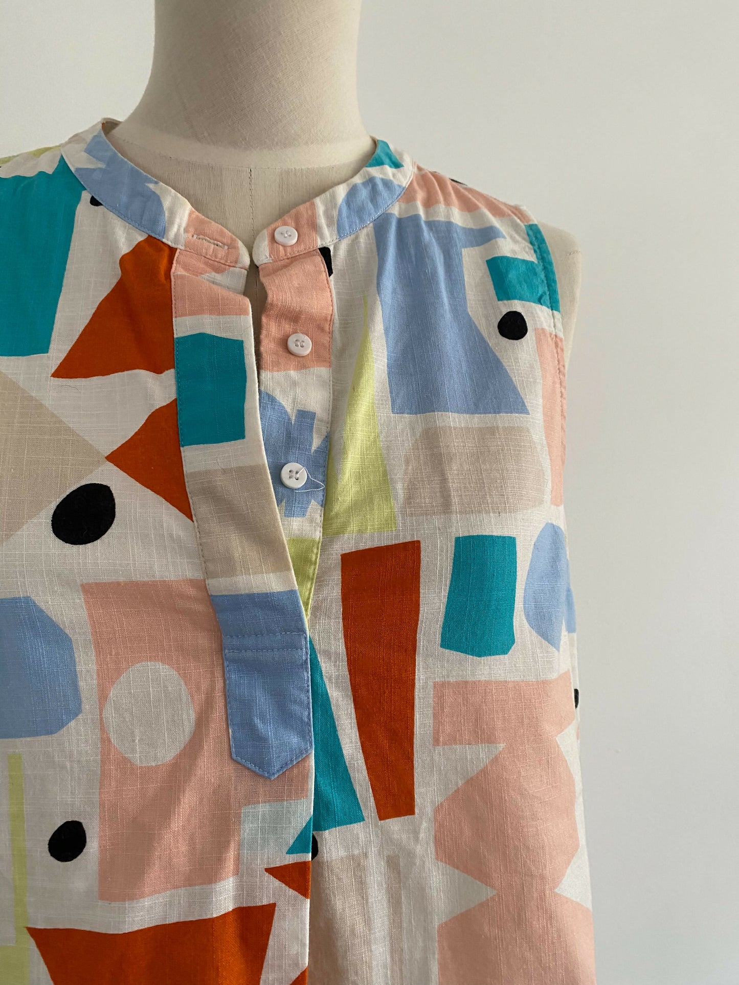 Women's Gorman Size 8 Multicolour Print Top