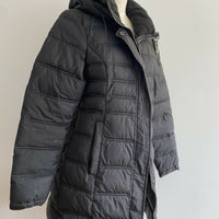 Women's Superdry Size 12 Padded Black Jacket