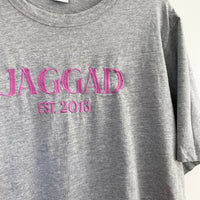 Women's 3XL Jaggad Grey Marle Print T-Shirt