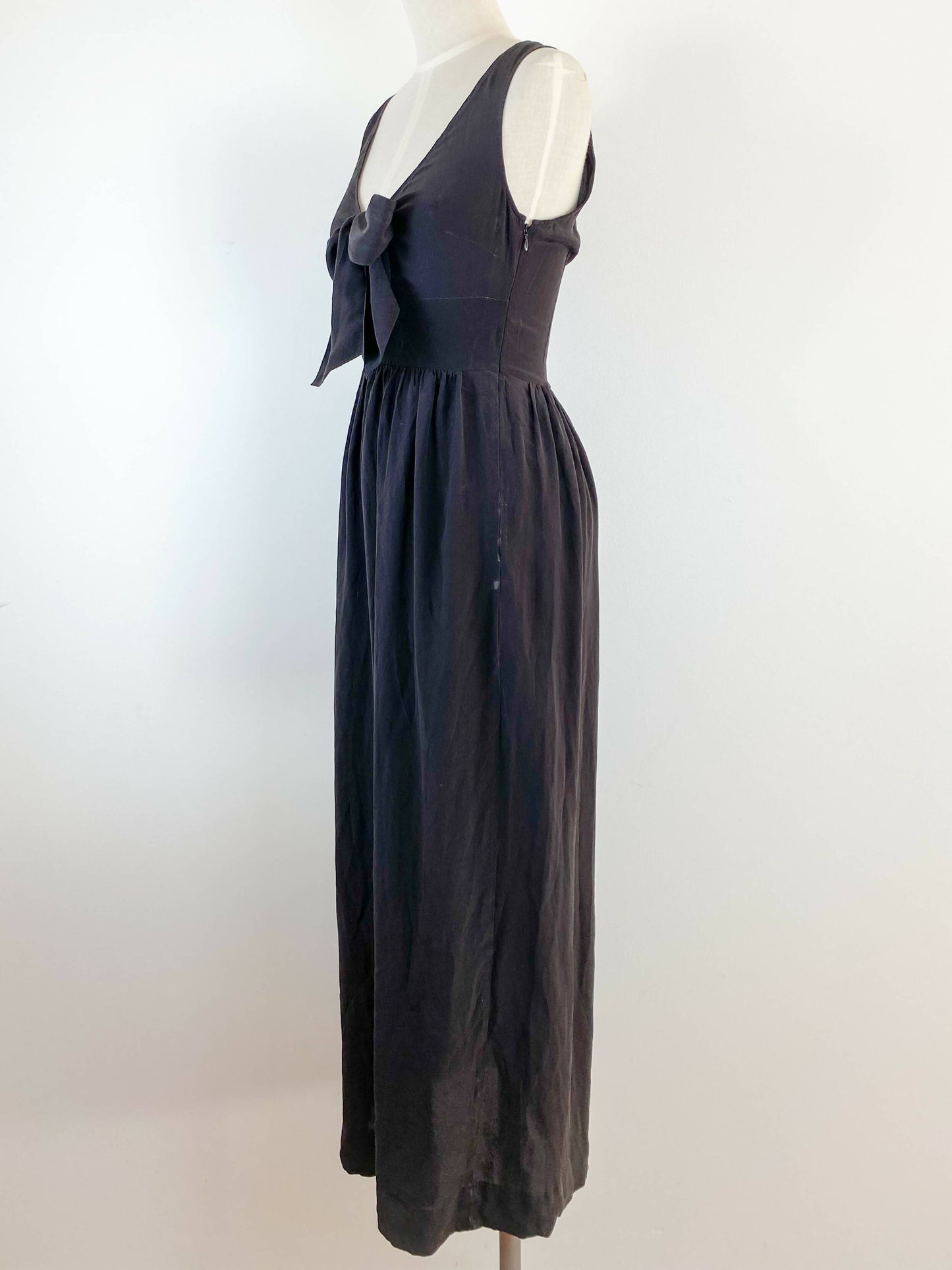 Fleur Wood Black Maxi Dress