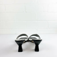 Paco Herrero Basic Size 7-7.5 Leather Mules