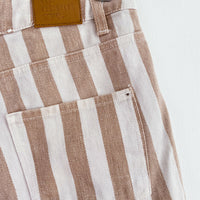 All About Eve Size 8 Striped Denim Shorts