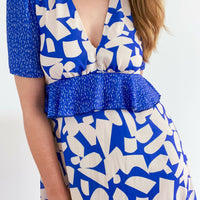 Twisted Wunder London Kiki Size 8 Peplum Midi Dress