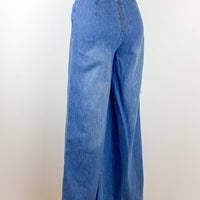 sass and bide Size 38 Flared Frayed Denim Jeans