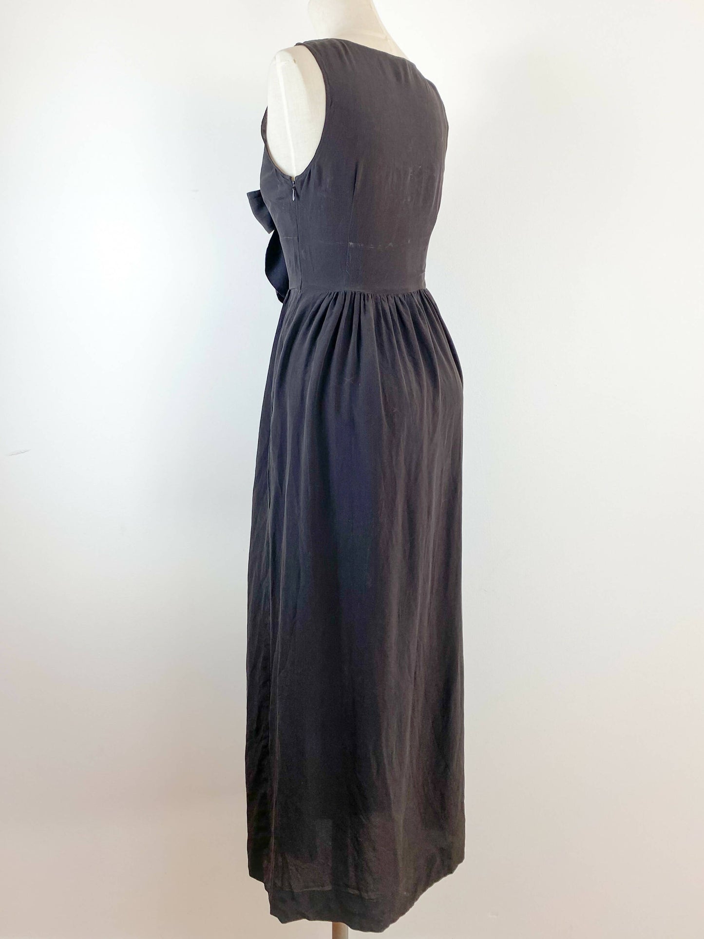 Fleur Wood Black Maxi Dress