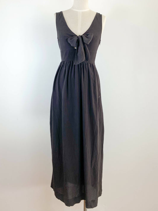 Fleur Wood Black Maxi Dress